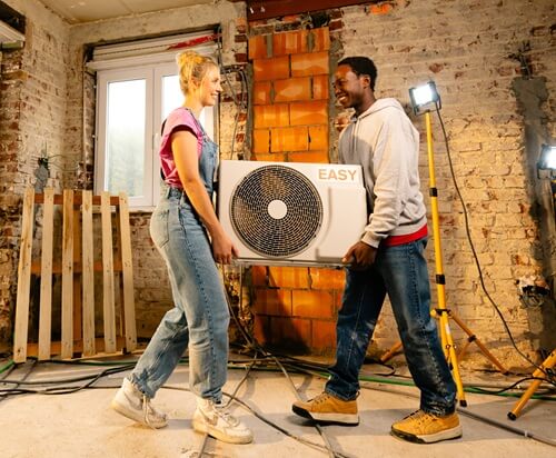 Airco zelf installeren met begeleiding van Easykit