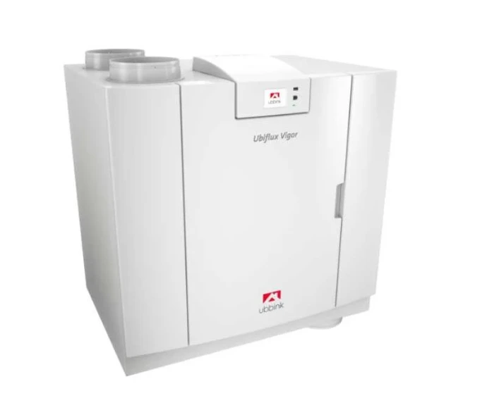 Ventilatie-unit met warmteterugwinning voor systeem D