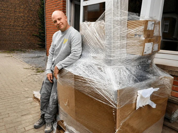 Pakket op maat wordt geleverd voor de renovatie van Eline en Bob