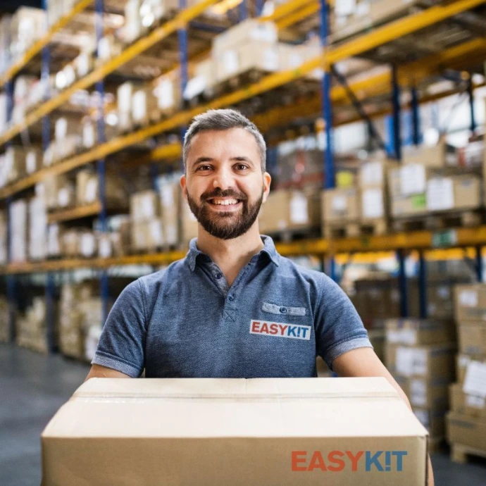 Easykit-medewerkers zorgen voor een betrouwbare voorbereiding en voorraad
