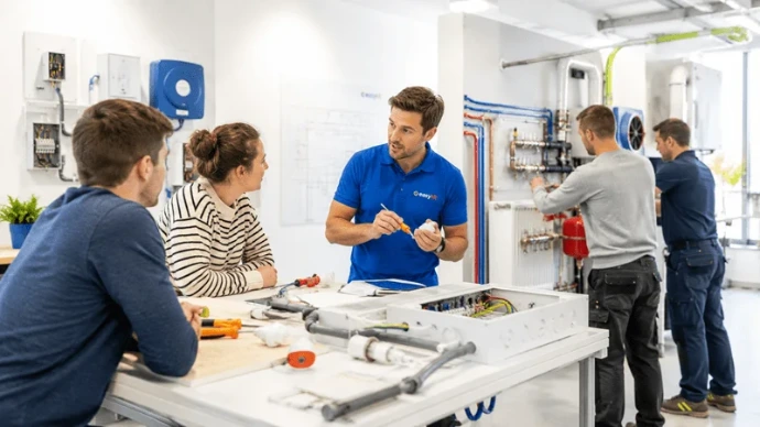 Zelfbouwopleiding woningtechnieken bij Easykit