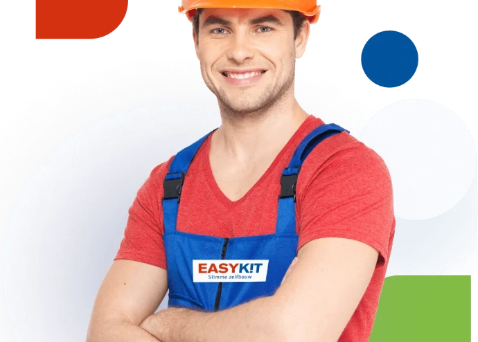 Easykit-technieker verzorgt onderhoud van een installatie