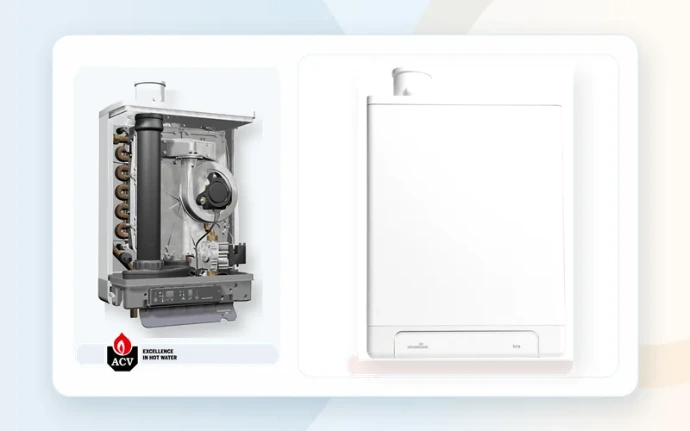 ACV HRE Eco condensatieketel voor verwarming en sanitair warm water