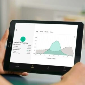 Energieverbruik en slimme woning opvolgen via tablet met Niko Home Control