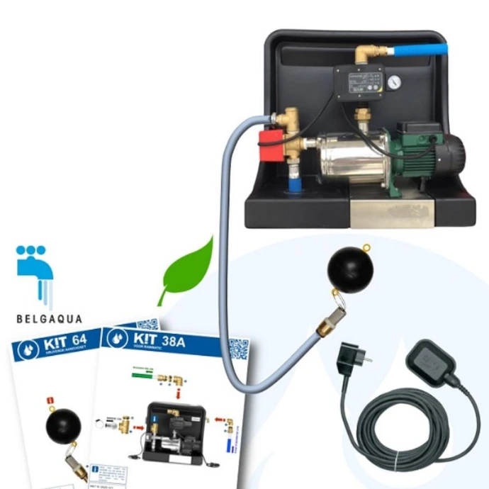 Automatisch regenwatersysteem zelf plaatsen met Easykit