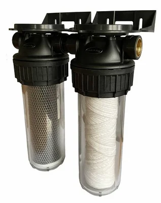 Uno Duo en Triplex regenwaterfilters voor zelfplaatsing met Easykit