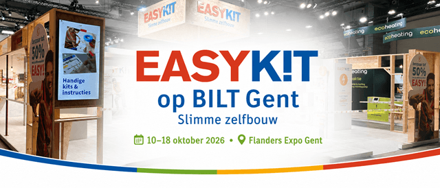 Easykit op BILT Gent van 10 tot 18 oktober 2026 in Flanders Expo Gent